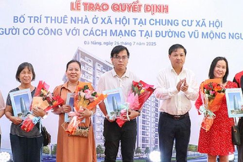 Đà Nẵng chăm lo người có công: 92 hộ gia đình được bố trí nhà ở xã hội