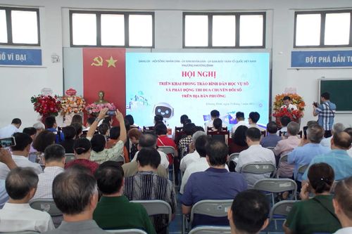 Phường Khương Đình phát động phong trào bình dân học vụ số