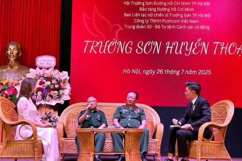 Tri ân cựu chiến sĩ Trường Sơn