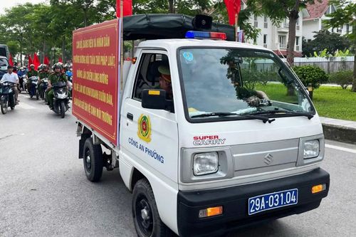 Phường Dương Nội tăng cường bảo đảm trật tự đô thị, ATGT
