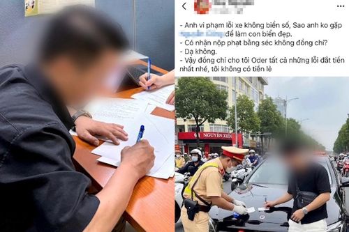 Dùng AI tạo ảnh bị CSGT xử phạt, nam thanh niên nhận 'trát phạt' 7,5 triệu đồng