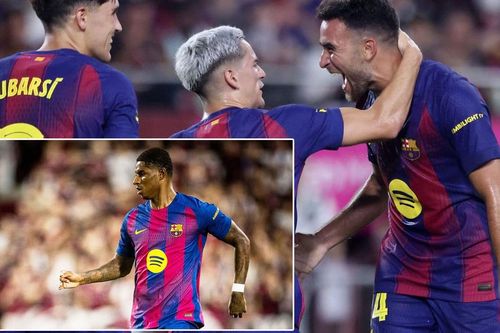 Rashford ra mắt ngắn ngủi, Barcelona thắng nhẹ trên đất Nhật