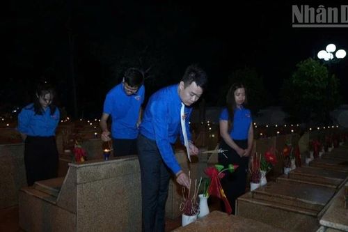 Tuổi trẻ Lạng Sơn tri ân các anh hùng liệt sĩ