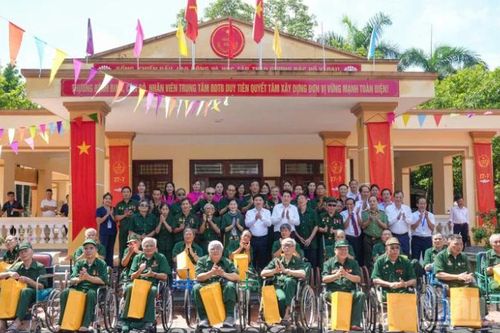 Về nơi mái ấm nghĩa tình của thương, bệnh binh