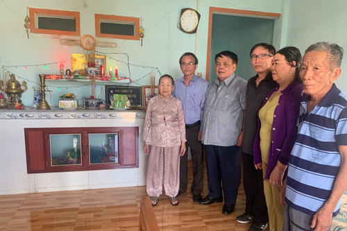 Một tượng đài bình dị thân thuộc trong lòng Triệu Phong