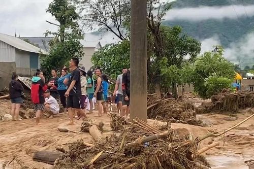 Mưa lũ gây thiệt hại lớn tại Sơn La, 4 người tử vong và mất tích