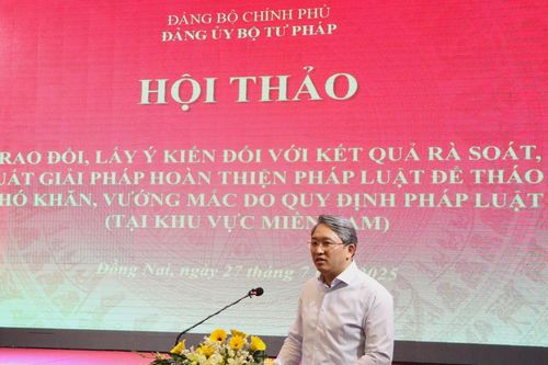 Tạo diễn đàn đề xuất giải pháp tháo gỡ khó khăn, vướng mắc do quy định pháp luật