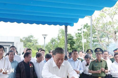 Hoạt động của Tổng Bí thư Tô Lâm tại Điện Biên