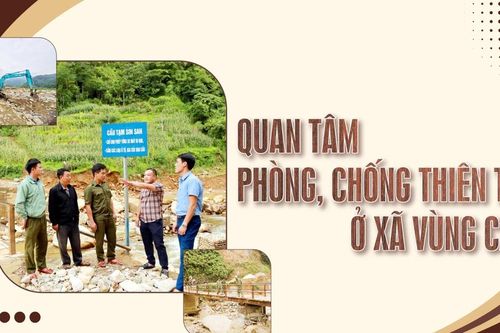 Quan tâm phòng, chống thiên tai ở xã vùng cao