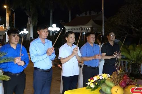 Yên Châu thắp nến tri ân các Anh hùng liệt sĩ
