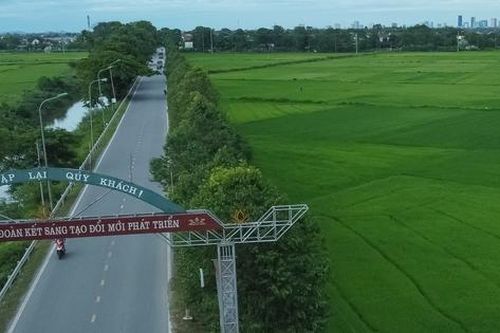 Cận cảnh khu tái định cư đường sắt tốc độ cao tiếp giáp 2 đường tỉnh ở Nghệ An