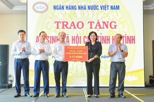 6 tỷ đồng hỗ trợ an sinh xã hội tại Hà Tĩnh