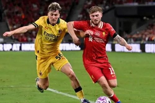 Liverpool nhận thất bại trong trận giao hữu với AC Milan