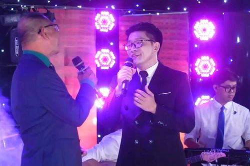NSND Đức Long song ca cùng học trò Đào Trọng Hải