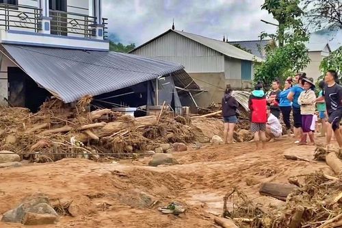 Lũ quét Chiềng Sơ, Sơn La làm ít nhất 4 người chết, mất tích, bản làng tan hoang