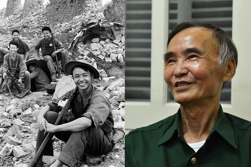 Gặp lại người lính trong bức ảnh 'Nụ cười chiến thắng bên Thành cổ Quảng Trị'