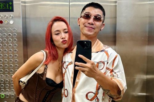 Ngọc Anh gợi cảm bên Cường Seven