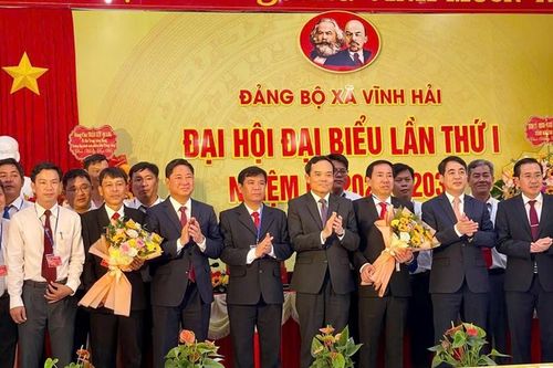 Đại hội Đảng bộ xã Vĩnh Hải, tỉnh Khánh Hòa lần thứ nhất: Bước chuyển mình của một nhiệm kỳ mới