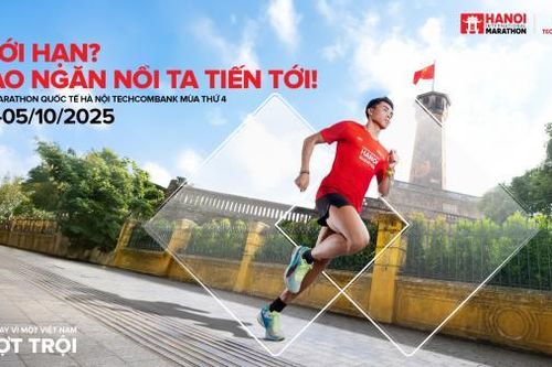 Giải Marathon Quốc tế Hà Nội Techcombank Mùa thứ 4 mở rộng quy mô, kỳ vọng 13.000 vận động viên tham dự