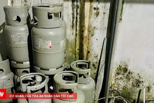 Phát hiện cơ sở sang chiết gas trái phép trong khu dân cư