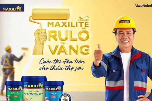 Maxilite từ Dulux khởi động cuộc thi 'Maxilite - Rulô Vàng'