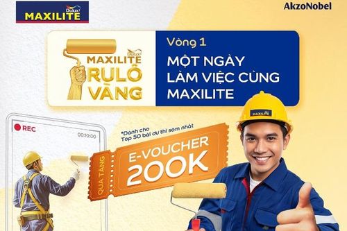Maxilite khởi động cuộc thi 'Maxilite - Rulô Vàng'