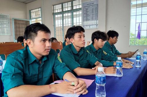 Đại hội Đảng viên Chi bộ Quân sự xã Vĩnh Hanh lần thứ I