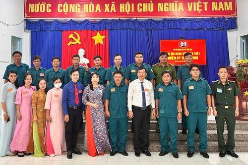 Đại hội đảng viên Chi bộ Quân sự xã Vĩnh Gia nhiệm kỳ 2025 - 2030