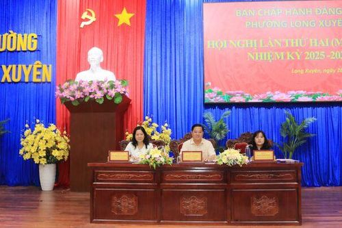 Hội nghị Ban Chấp hành Đảng bộ phường Long Xuyên lần thứ 2