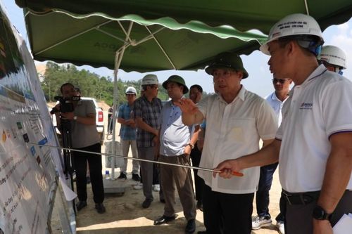 Lãnh đạo tỉnh kiểm tra thực địa dự án tuyến cao tốc cửa khẩu Hữu Nghị-Chi Lăng