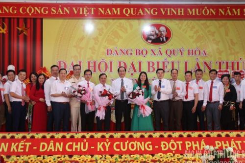 Đại hội đại biểu Đảng bộ xã Quý Hòa nhiệm kỳ 2025 – 2030