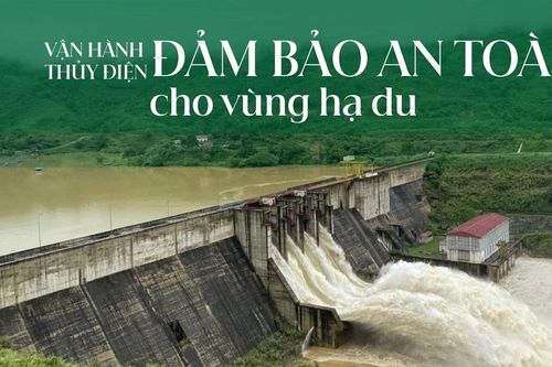Vận hành thủy điện đảm bảo an toàn cho vùng hạ du