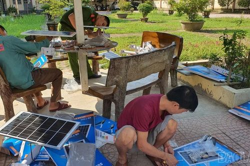 Xuân Hòa khởi công Công trình 'Thắp sáng đường quê'