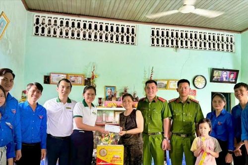 Đoàn Thanh niên Trà Tân với nhiều phần việc chào mừng Đại hội Đảng bộ xã