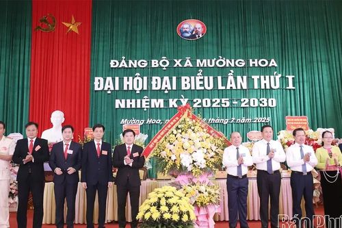 Đại hội đại biểu Đảng bộ xã Mường Hoa lần thứ I, nhiệm kỳ 2025 – 2030