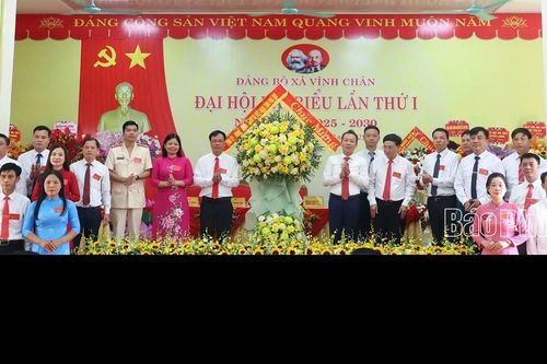 Đại hội đại biểu Đảng bộ xã Vĩnh Chân lần thứ I, nhiệm kỳ 2025 - 2030