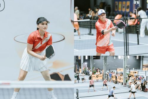 Bằng Kiều, Bảo Thanh khuấy động giải Pickleball tại Hà Nội