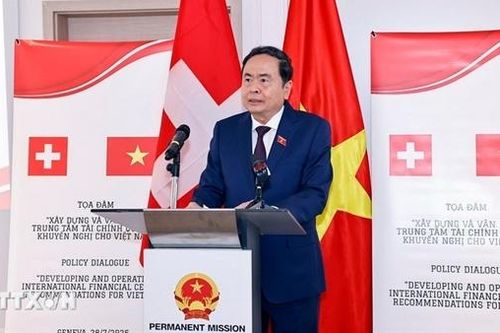 Chủ tịch Quốc hội Trần Thanh Mẫn với nhiều hoạt động trong khuôn khổ chuyến công tác tại Thụy Sĩ