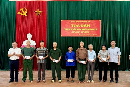 Xã Phục Hòa tọa đàm kỷ niệm 78 năm Ngày Thương binh - Liệt sĩ