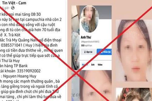 Bịa chuyện thương tâm kêu gọi từ thiện để trục lợi