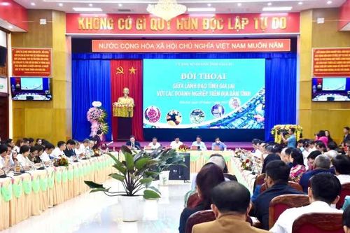 Lãnh đạo tỉnh Gia Lai đối thoại với doanh nghiệp trên địa bàn