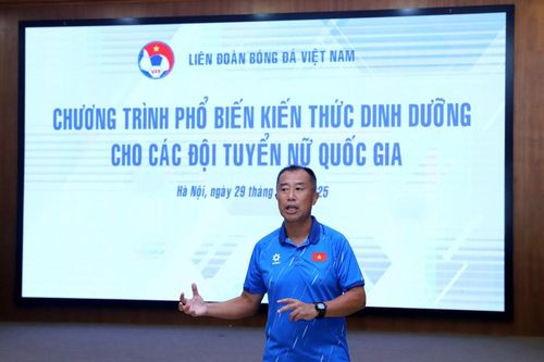 Tăng cường kiến thức dinh dưỡng cho các tuyển thủ nữ U17–U20 quốc gia