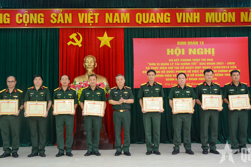 Binh đoàn 15: Xây dựng ngành tài chính phát triển toàn diện, vững chắc