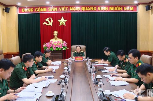 Đại tướng Trịnh Văn Quyết chủ trì Hội nghị Ban Chủ nhiệm Tổng cục Chính trị Quân đội nhân dân Việt Nam