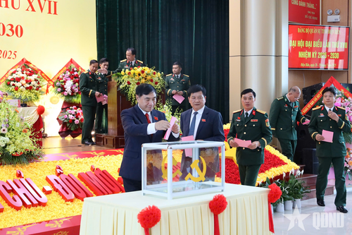 Đại hội Đảng bộ Quân sự tỉnh Điện Biên nhiệm kỳ 2025-2030