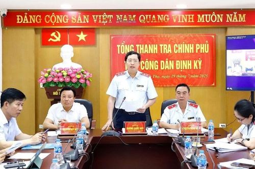 Thanh tra Chính phủ tiếp công dân định kỳ tại Phú Thọ