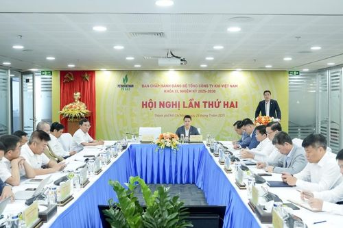 Ban Chấp hành Đảng bộ PV GAS tổ chức Hội nghị lần thứ hai, nhiệm kỳ 2025 - 2030