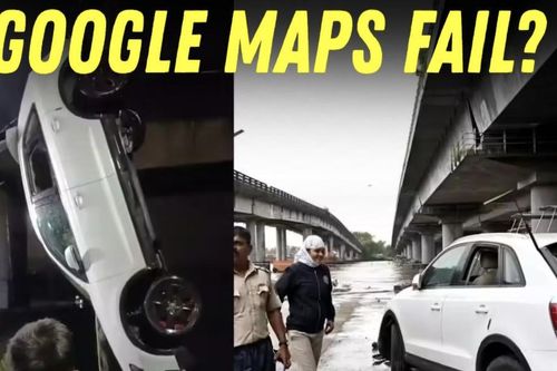 Tin vào Google Maps, nữ tài xế lái Audi Q3 lao xuống hố nước lúc nửa đêm