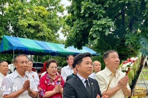 Kiều bào Thái Lan luôn nhớ ơn các anh hùng liệt sỹ đã hy sinh vì Tổ quốc