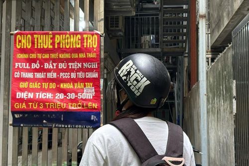 Tân sinh viên 'chạy đua' tìm chỗ ở trước thềm năm học mới